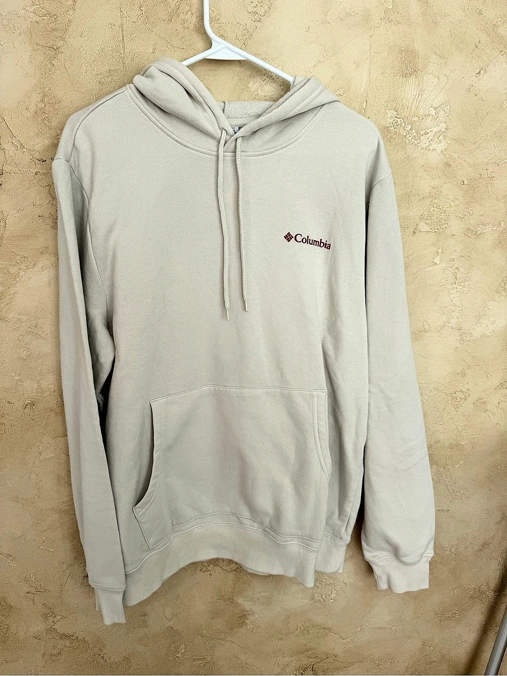 Columbia Desert Cactus Graphic Pullover Hoodie Gray Medium